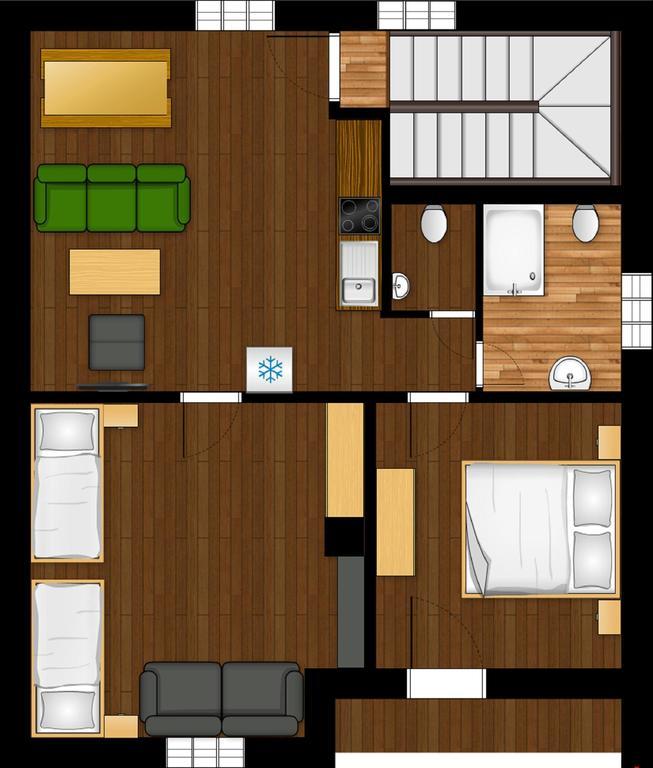 Apartment House Kongen Deménvölgy Szoba fotó